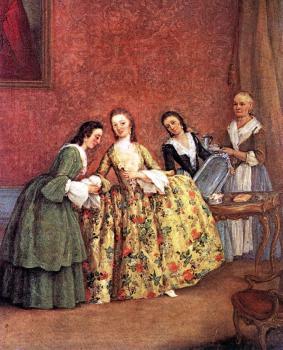 彼得羅 隆吉 The Venetian Lady's Morning 彼得羅 隆吉 The Venetian Lady's Morning
